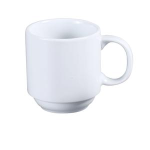 Yanco China Abco Super White Porcelain 12oz Prime Mug - 3dz - AC-12-P 