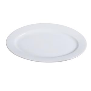 Yanco China Abco Super White Porcelain 16" x 11.25" Oval Platter - 1 Doz - AC-61