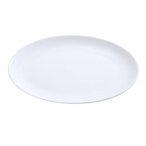 Yanco China Abco Super White Porcelain 8in x 5.75in Coupe Platter - 2dz - AC-8-CP 