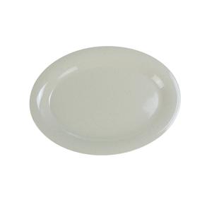 Yanco China Ardis Beige Melamine 11.5in x 8in Oval platter - 2dz - AD-221 