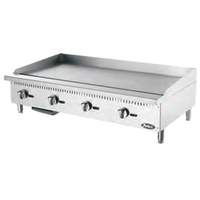 Atosa CookRite 48in Countertop Manual Gas Griddle - ATMG-48 
