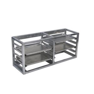 Channel Manufacturing AWM-10 40" x 13" Aluminum Wall Mount Bun Pan Rack w/ 3" Spacing
