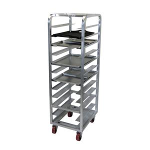 Channel Manufacturing AXD-UTR-12 21" x 26" Heavy-Duty Aluminum Food Pan Rack w/ 5" Spacing