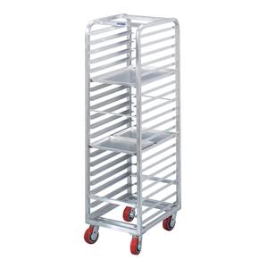Channel Manufacturing AXD1820 22" x 26" Heavy-Duty Aluminum Bun Pan Rack w/ 3" Spacing