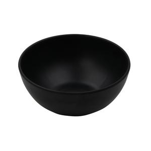 GET Nara Black Melamine 7oz 4.5in dia. Soup Bowl - 2dz - B-101-BK 
