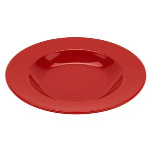 GET Diamond Harvest Cranberry Melamine 16oz Wide Rim Bowl - B-1611-CR 