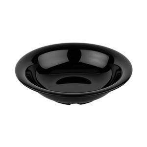 GET Black Elegance Melamine 16oz 7.5in dia. Bowl - 2dz - B-167-BK 