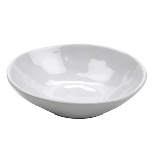 GET Arctic Mill White Melamine 16oz 7in dia. Irregular Bowl - B-18-AM-W 