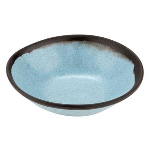 GET Pottery Market Greyish Blue Melamine 16oz Soup Bowl- 1dz - B-180-GBL 