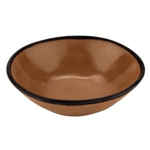 GET Pottery Market Speckled Taupe Melamine 16oz Soup Bowl - B-180-TP 