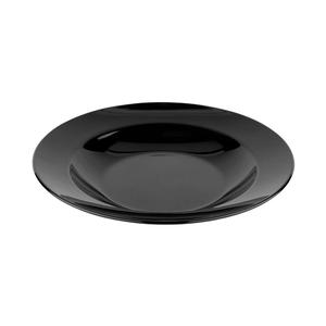 GET Black Elegance Melamine 24oz 12.5in dia. Bowl - 1dz - B-2412-BK 