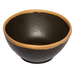 GET Pottery Market Brown Melamine 10oz Soup Bowl - 2dz - B-299-BR 
