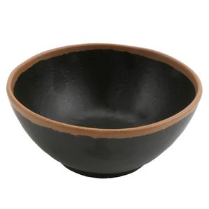 GET Pottery Market Brown Melamine 20oz Salad Bowl - 1dz - B-302-BR 