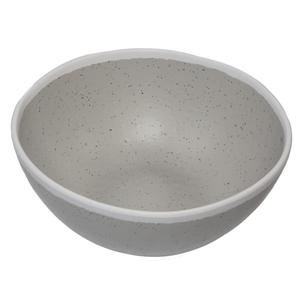 GET Pottery Market Dove Gray Melamine 1qt Salad Bowl - 1dz - B-303-DVG 