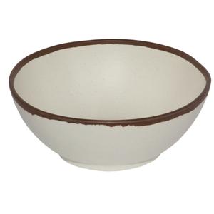 GET Pottery Market Cream Melamine 1.5qt Entrée Bowl - 1dz - B-305-CRM 