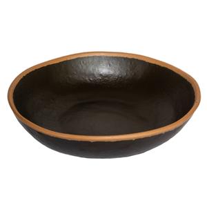 GET Pottery Market Brown Melamine 1.5 qt. Pasta Bowl - 1 Doz - B-310-BR
