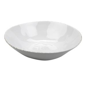 GET Urban Mill Cream Melamine 11qt Irregular Bowl - 3 Each - B-353-UM 