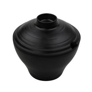 GET Nara Black Melamine 32oz Ramen Bowl - 1dz - B-400-BK 