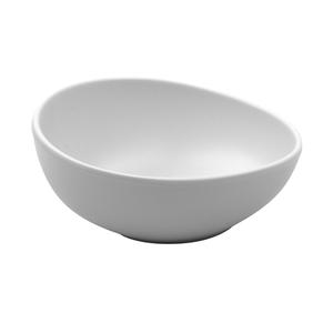 GET Riverstone White Melamine 2oz Oval Sauce Cup - 4dz - B-401-W 