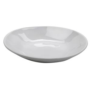 GET Arctic Mill White Melamine 1.3qt Irregular Bowl - 1dz - B-42-AM-W 