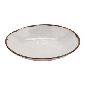 GET Rustic Mill Cream Melamine 1.3 qt. Irregular Bowl - 1 Doz - B-42-RM