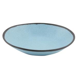 GET Pottery Market Greyish Blue Melamine 1.3qt Pasta Bowl - B-420-GBL 
