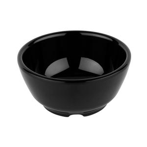 GET Black Elegance Melamine 10oz 4.5in dia. Bowl - 2dz - B-45-BK 
