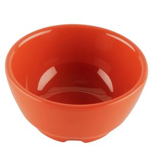 GET Diamond Rio Orange Melamine 10oz 4.5in dia. Mardi Gras Bowl - B-45-RO 