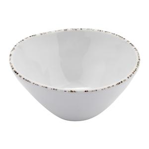GET Urban Mill Cream Melamine 5 oz. 4.5" dia. Monkey Dish- 6 Doz - B-5-UM