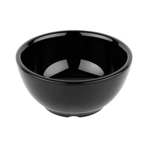 GET Black Elegnace Melamine 16oz 5.25in dia. Soup Bowl - 2dz - B-525-BK 