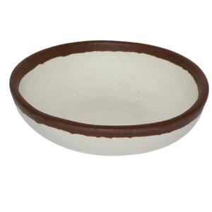 GET Pottery Market Cream Melamine 4.5oz 4.5in dia. Side Dish - B-55-CRM 