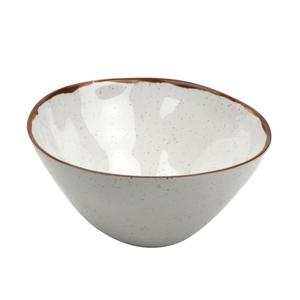 GET Rustic Mill Cream Melamine 2qt Irregular Bowl - 6 Each - B-66-RM 