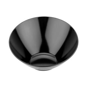 GET San Michele Black Melamine 1.9qt Cascading Bowl - 6 Each - B-790-BK GET San Michele Black Melamine 1.9qt Cascading Bowl - 6 Each - B-790-BK