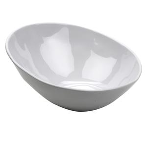 GET Arctic Mill White Melamine 24 oz. Entrée Bowl - 1 Doz - B-792-AM-W