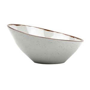 GET Rustic Mill Cream Melamine 24 oz. Irregular Cascading Bowl - B-792-RM