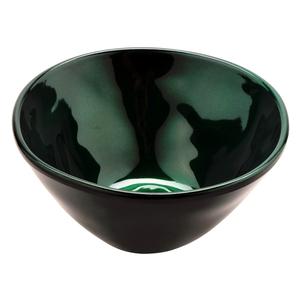 GET Cosmo Green Melamine 8oz Irregular Bowl - 2dz - B-8-CSG 