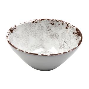 GET French Mill Melamine 8oz Irregular Bowl - 2dz - B-8-FM 