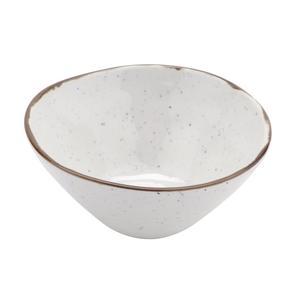 GET Rustic Mill Cream Melamine 8oz Irregular Bowl - 2dz - B-8-RM 