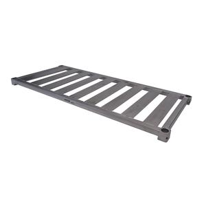 Channel Manufacturing BA2048 48inx 20in Aluminum Adjustable T-Bar Shelf with 2 Cross Supports 