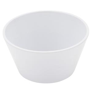 GET Supermel White Melamine 8oz 4in dia. Bouillon Cup - 4dz - BC-007-W 