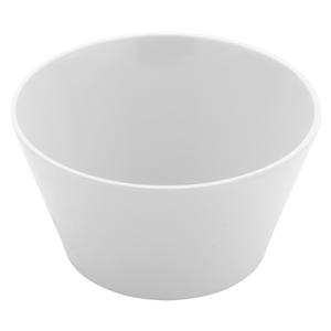 GET Diamond White Melamine 12 oz. 4.6" dia. Bowl - 4 Doz - BC-12-W