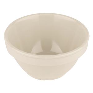 GET Diamond Ivory Melamine 8oz 4.5in dia. Bouillon Cup - 4dz - BC-170-DI 