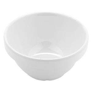 GET Diamond White Melamine 8oz 4.5in dia. Bouillon Cup - 4dz - BC-170-DW 