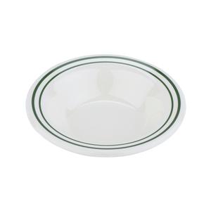 GET Emerald White Melamine 10 oz. 6.25" dia. Soup Bowl - 4 Doz - BF-070-EM