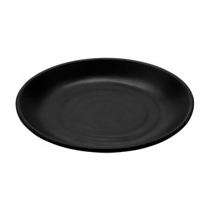 GET Nara Black Melamine 6.25in dia. Plate - 2dz - BF-6-BK 