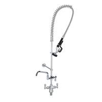 BK Resources OptiFlow Pre-Rinse Assembly with 44in Stainless Steel Hose - BKF-DMPR-WB-AF14-G 