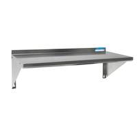BK Resources 24"Wx16"D Stainless Steel Wall Mount Shelf - BKWSE-1624 