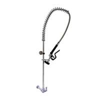 BK Resources OptiFlow Pre-Rinse Assembly with 44in Stainless Steel Hose - BKF-SWMPR-WB-G 
