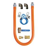 BK Resources 60in Gas Hose Connection Kit #3 - 3/4in Inner Diameter - BKG-GHC-7560-SCK3 