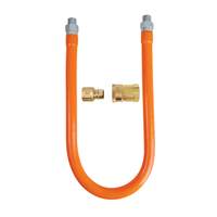 BK Resources 60in Gas Hose Quick Disconnect Connection Kit - 1in ID - BKG-GHC-10060-QD-PT 